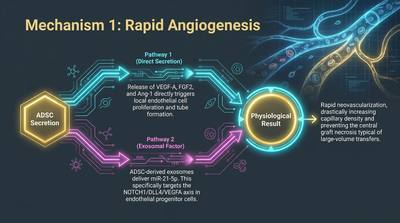 Mechanism 1: Rapid Angiogenesis and How a Fat Graft Finds Blood