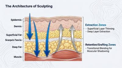 The Architecture of Sculpting: Extraction vs Retention Zones