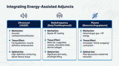 Energy-Assisted Liposuction: Ultrasound, Radiofrequency and Plasma
