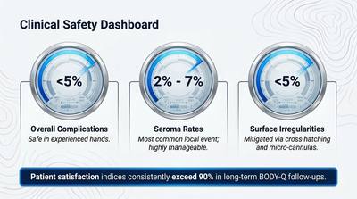 Liposuction Safety Benchmarks and Patient Satisfaction