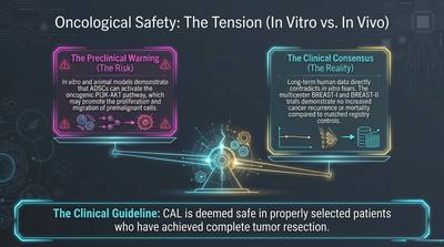 Oncological Safety of CAL: In Vitro Fears vs Long-Term Data